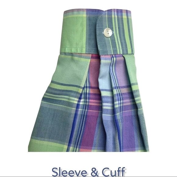 FoxCroft Women'sMulti- Color New Wrinkle Free Plaid Shirt.Plus Size 1X - Picture 8 of 12